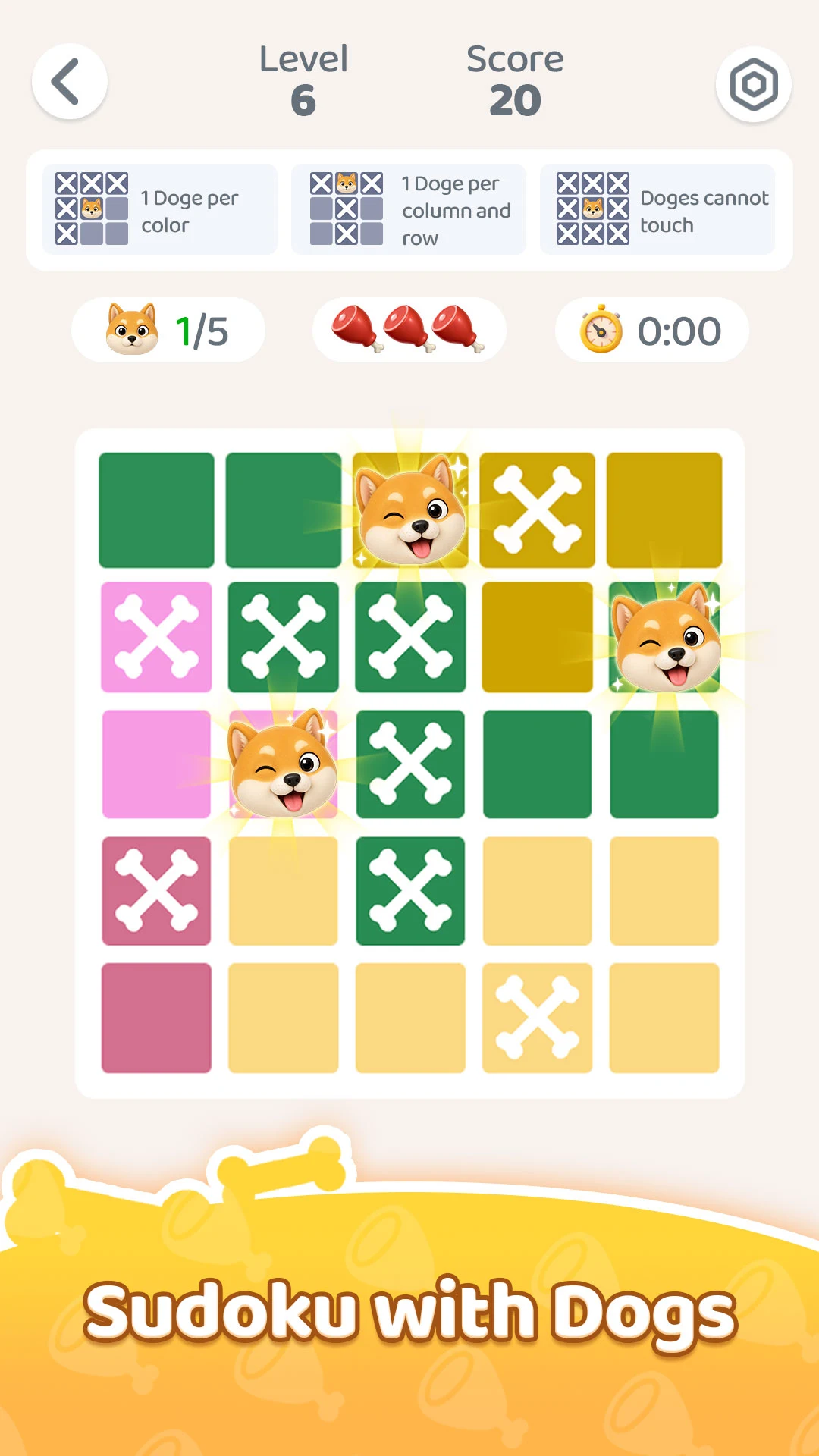 Dogedoku: Sudoku Puzzle Game screenshot